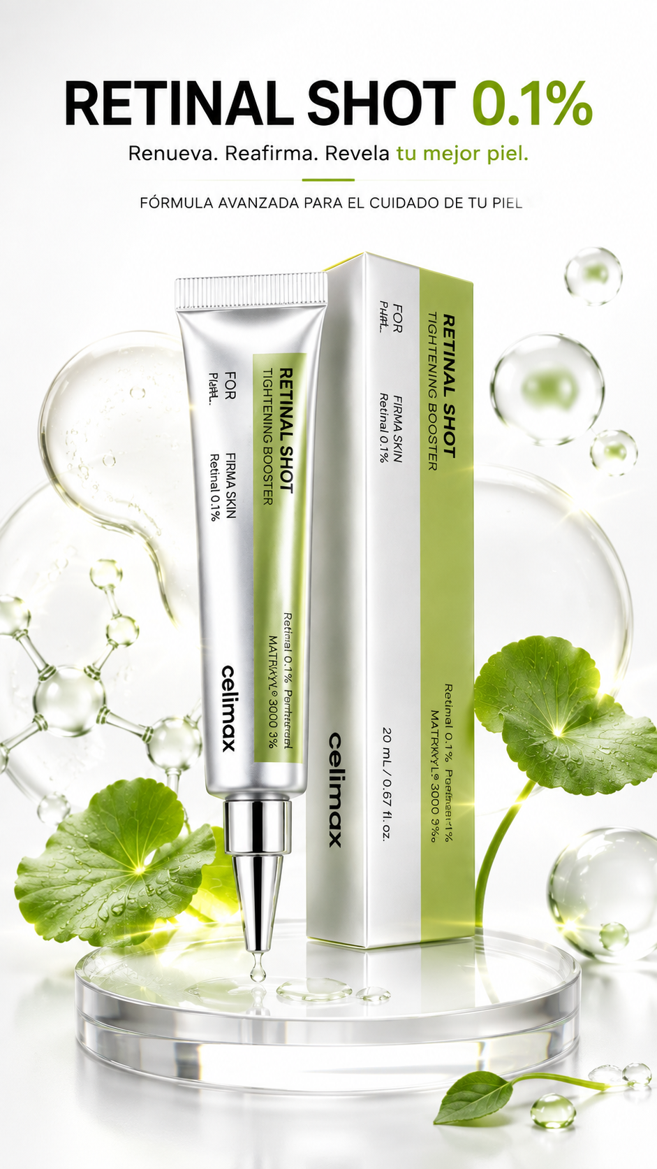Celimax - Crema Facial Antiarrugas Retinal COREANA
