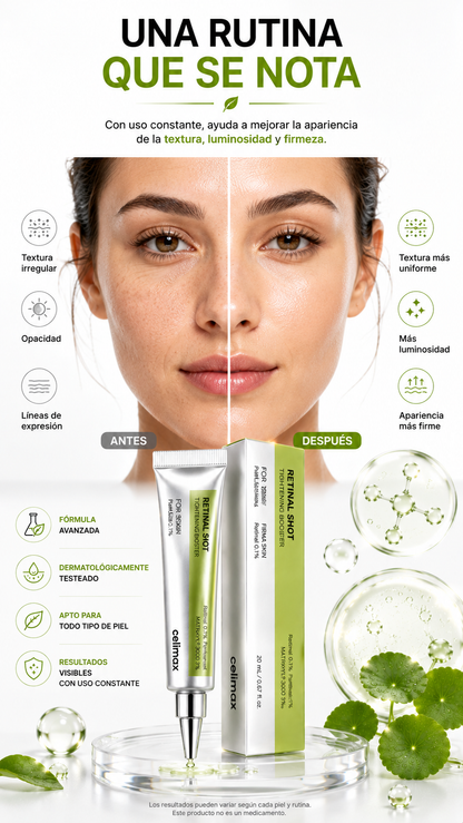 Celimax - Crema Facial Antiarrugas Retinal COREANA