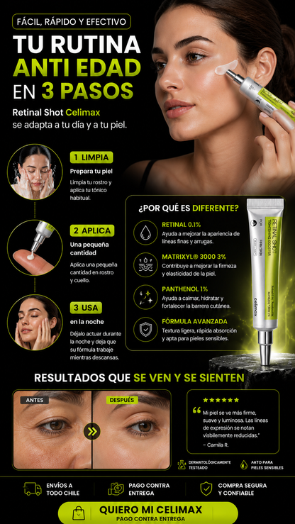 Celimax Crema Facial Antiarrugas Retinal